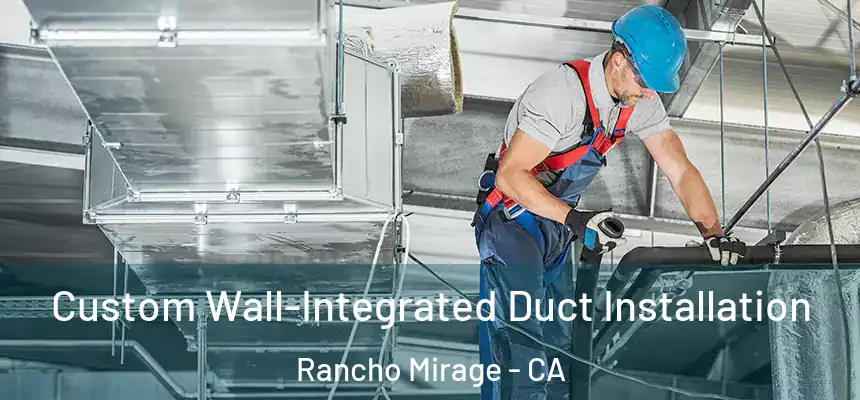  Custom Wall-Integrated Duct Installation Rancho Mirage - CA